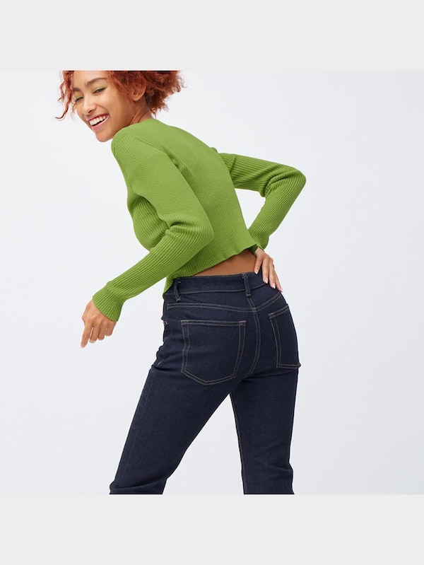 ミドルライズフレアジーンズ(丈標準73.0～77.0cm)