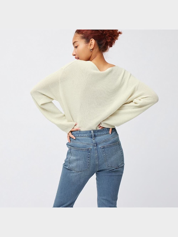 ミドルライズフレアジーンズA+EC(丈長め83.0cm)