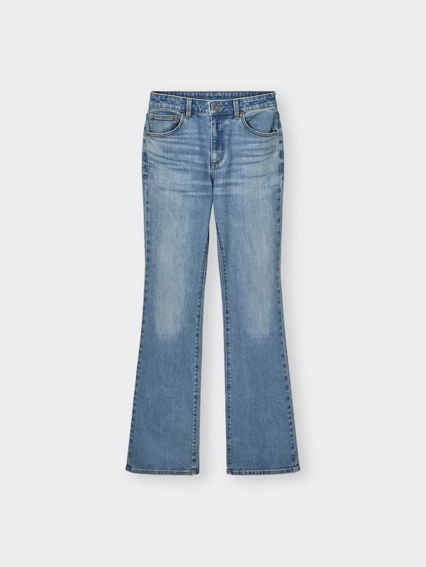 ミドルライズフレアジーンズA+EC(丈長め83.0cm)