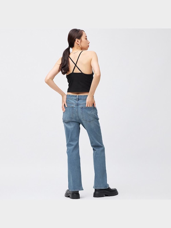 ミドルライズフレアジーンズB+EC(丈短め68.0cm)