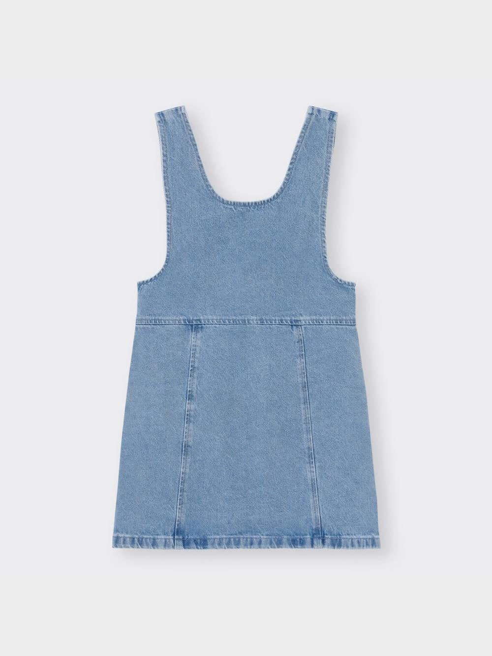 ちょろっぺ GU公式 | GIRLSデニムサロペットスカート