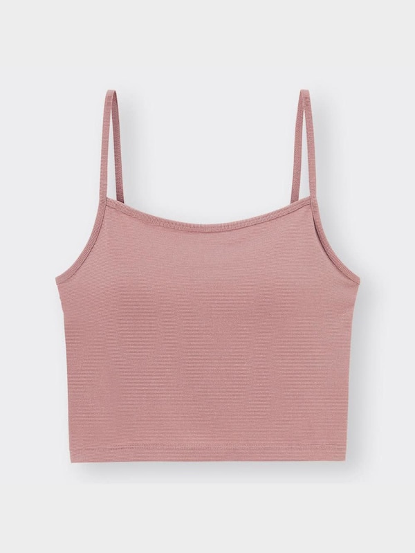 ブラフィール2WAYクロップドキャミソール(ラメ)