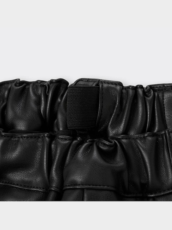 GIRLSフェイクレザーミニスカート