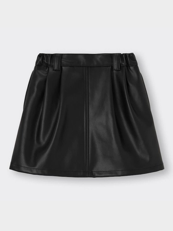 GIRLSフェイクレザーミニスカート