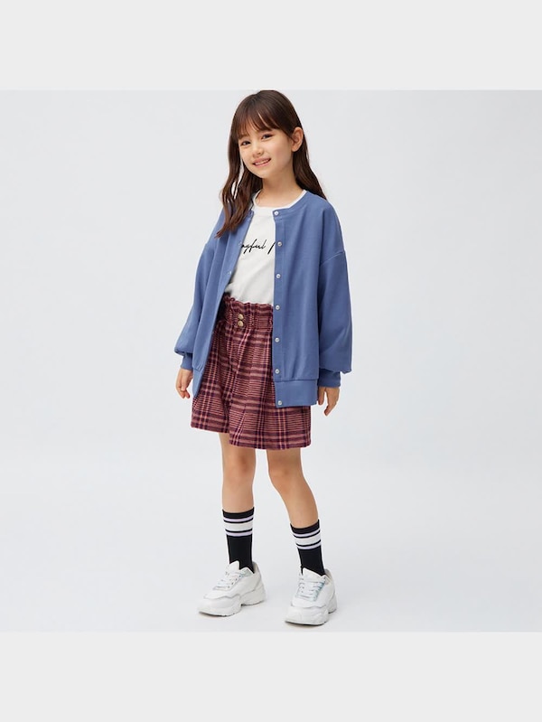 GIRLSチェックショートパンツ