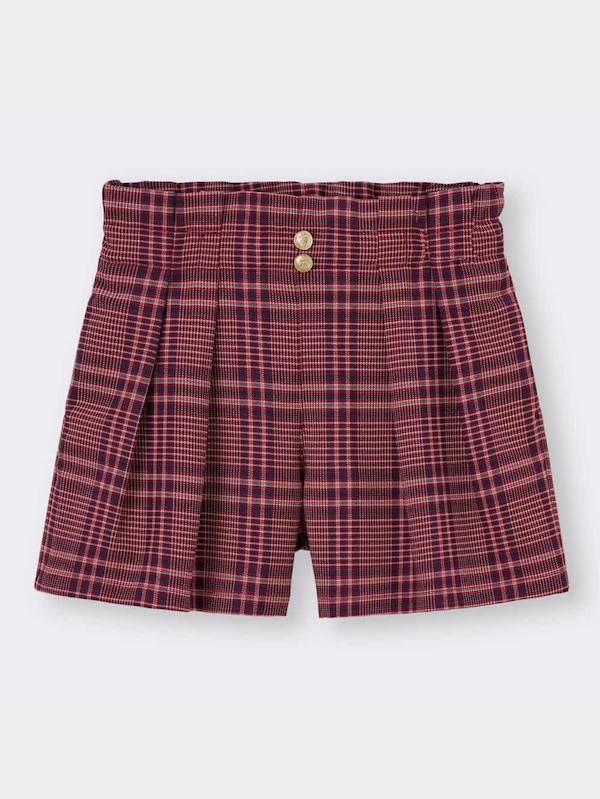 GIRLSチェックショートパンツ