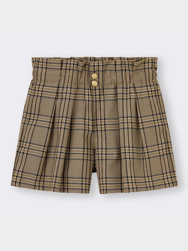 GIRLSチェックショートパンツ