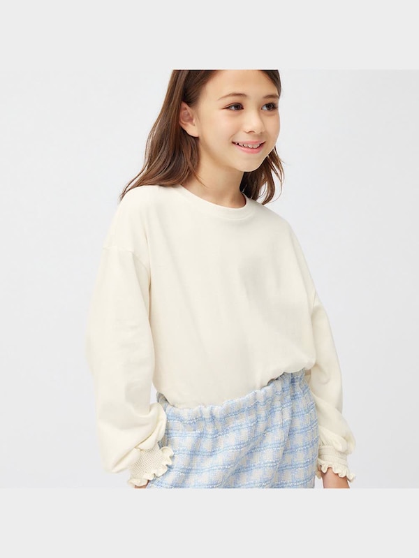 GIRLS裏フリースツイーディミニスカート