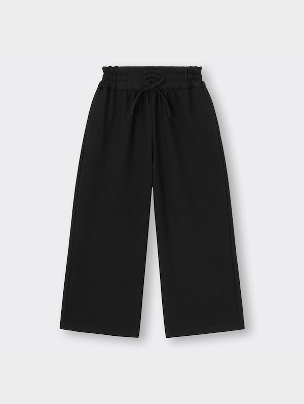 GIRLS起毛ワイドパンツ