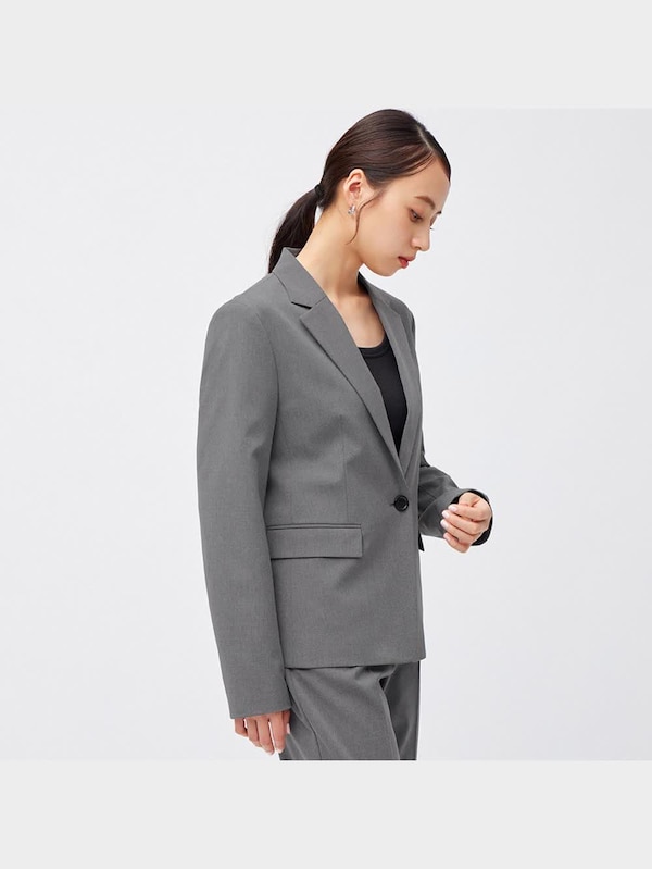 ウォッシャブルテーラードジャケットZ(セットアップ可能)