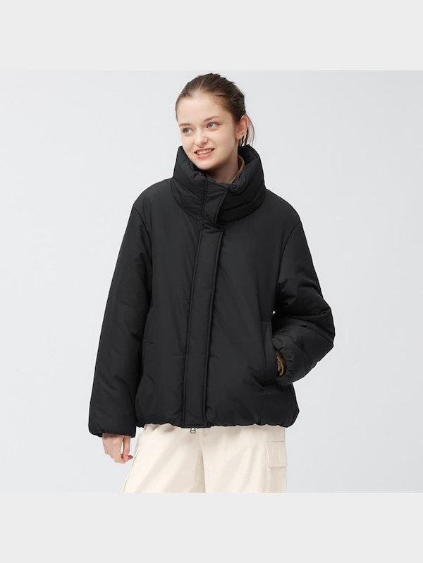 ヒートパデッドスタンドカラーブルゾン+E