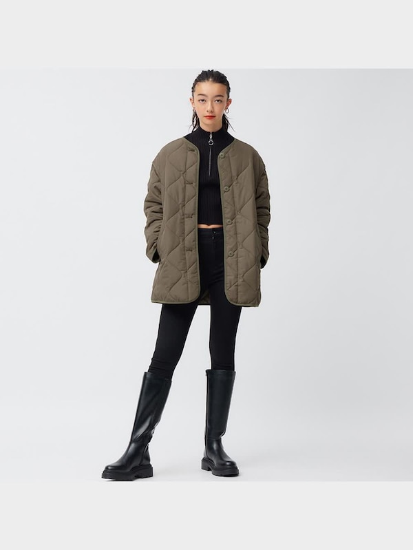 ヒートパデッド2WAYオーバーサイズブルゾン