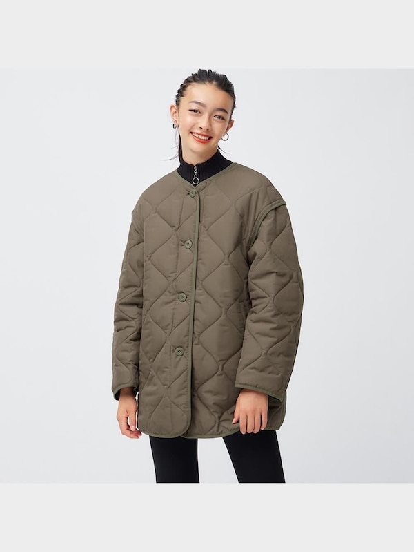 ヒートパデッド2WAYオーバーサイズブルゾン