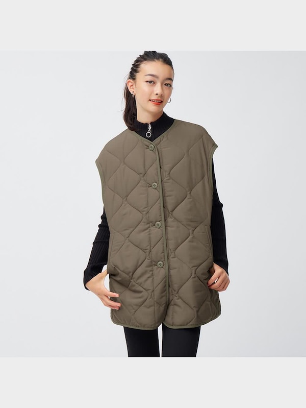 ヒートパデッド2WAYオーバーサイズブルゾン