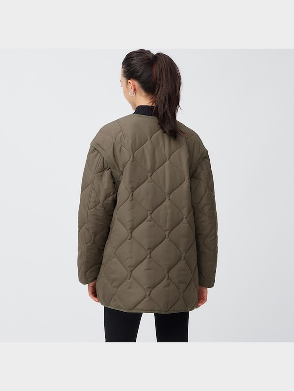 ヒートパデッド2WAYオーバーサイズブルゾン