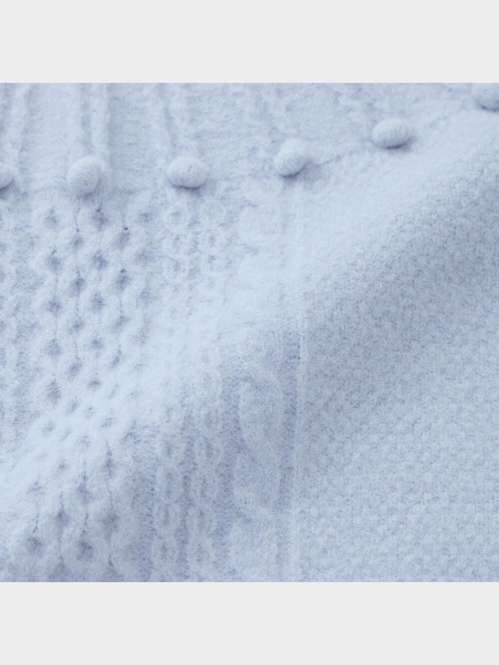 GU公式 | GIRLSパフィータッチポップコーンセーター(長袖)