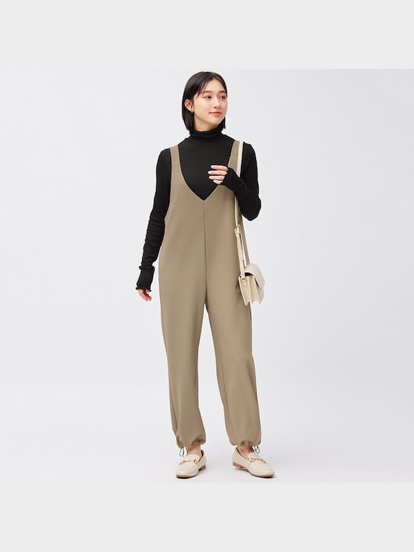 カットソーサロペットパンツ+E