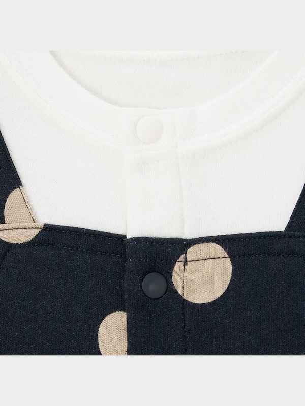 BABY(NEWBORN)セパオール(長袖)(ドット)+X