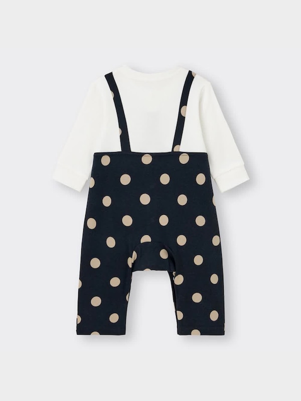 BABY(NEWBORN)セパオール(長袖)(ドット)+X