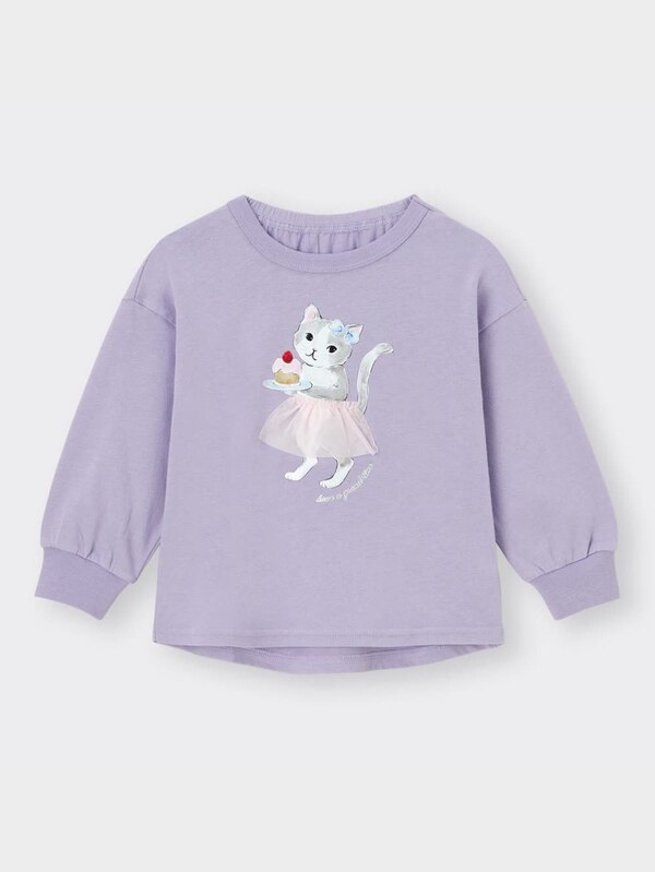 BABY(TODDLER)カンタンT(長袖)(キャット)