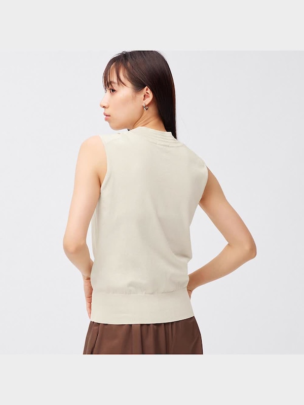 ミニハイネックセーター(ノースリーブ)Z