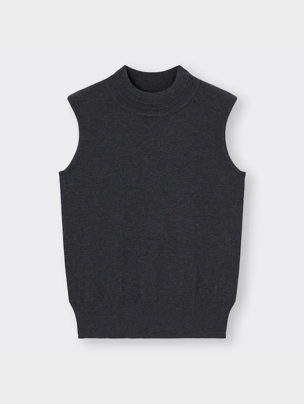 ミニハイネックセーター(ノースリーブ)Z