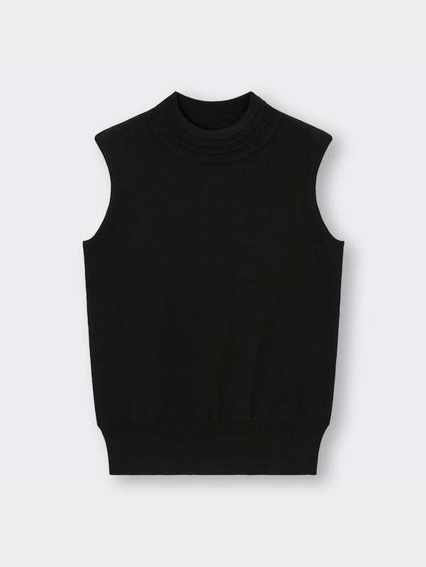 ミニハイネックセーター(ノースリーブ)Z