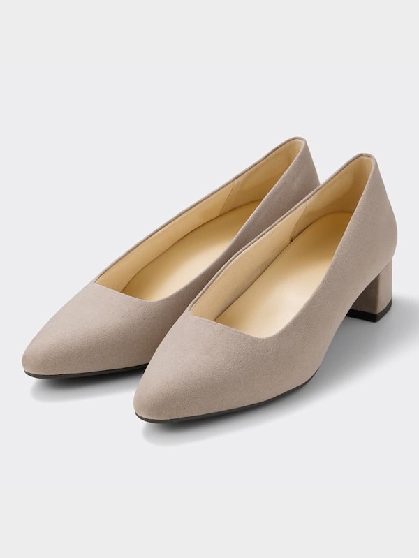 マシュマロローヒールパンプス(ヒール3.6cm)