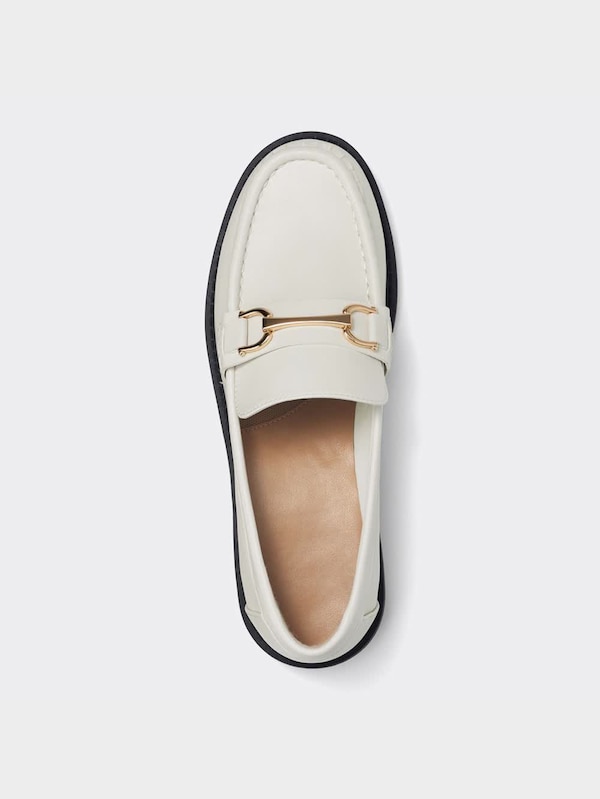 ボリュームソールビットローファー