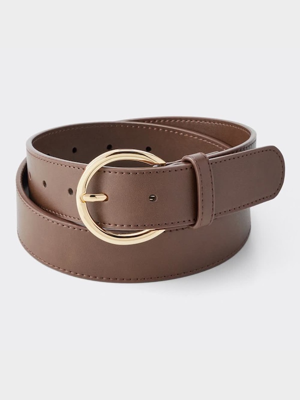 サークルバックルワイドベルト