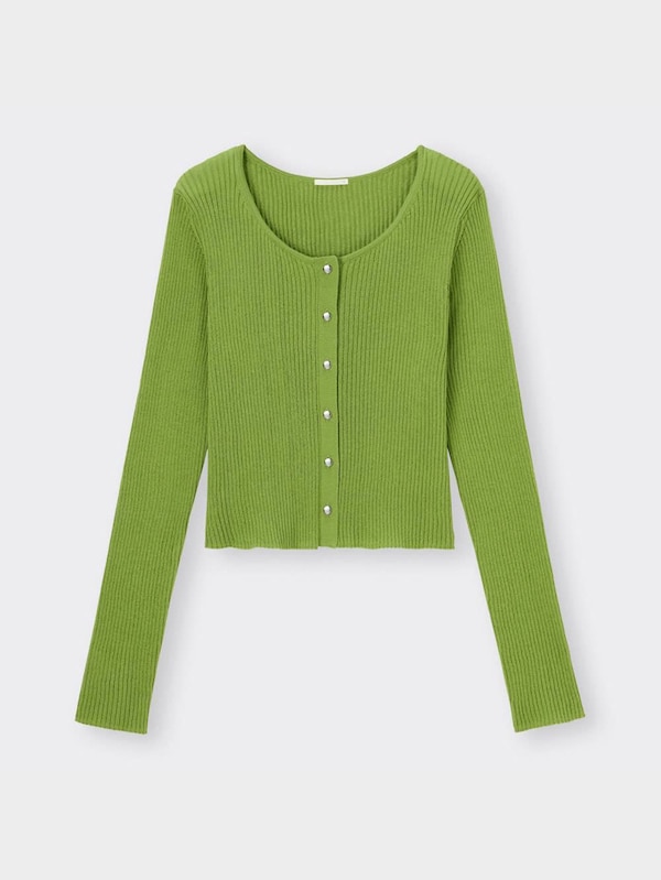 シアーショートカーディガン(長袖)