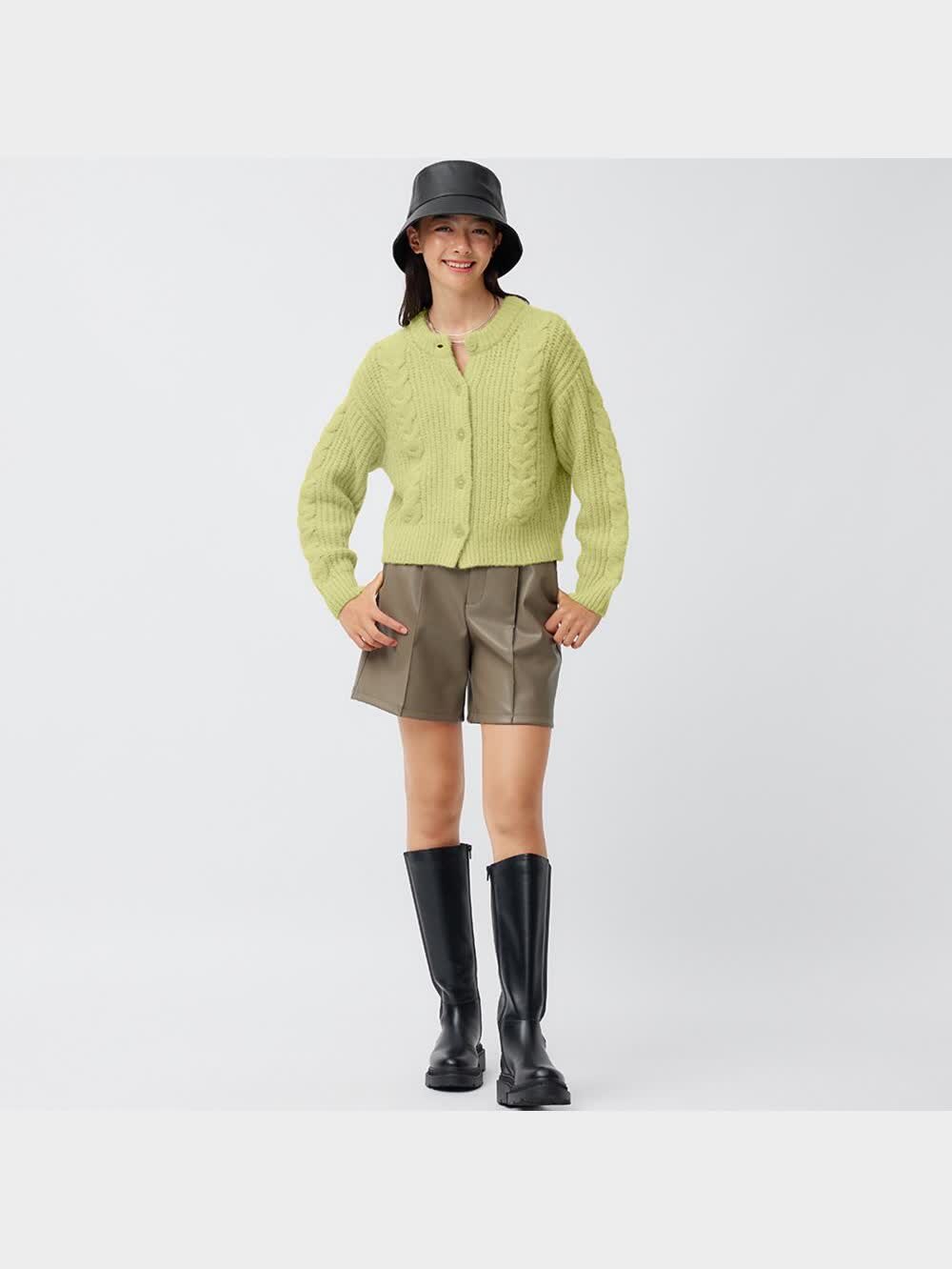 FREAK'S STORE カーディガン フラッフィー ニット ショート