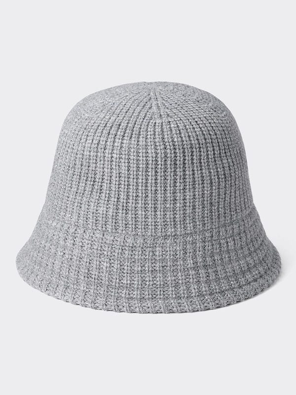 ニットバケットハット