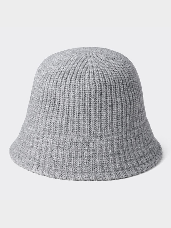 ニットバケットハット