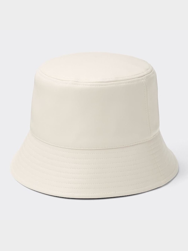 レザータッチバケットハット
