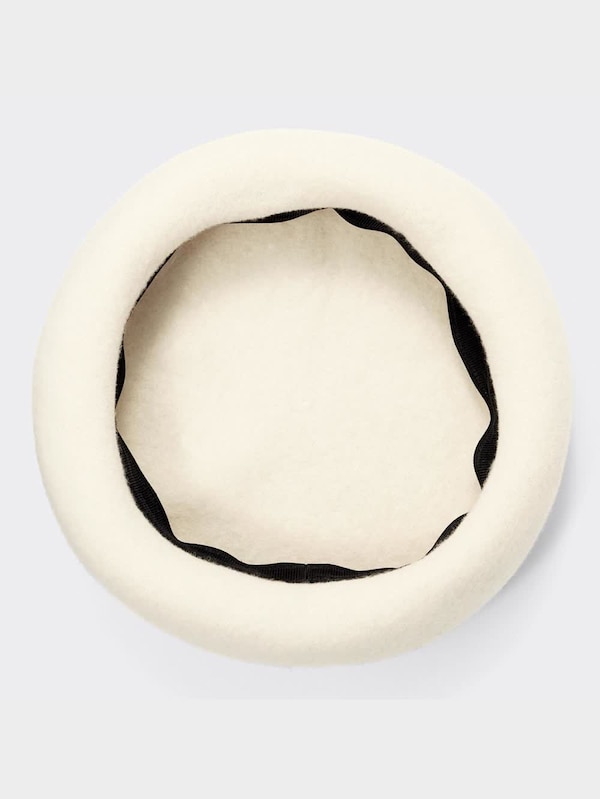 ウールブレンドベレーハット+E