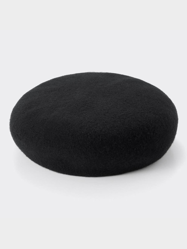 ウールブレンドベレーハット+E