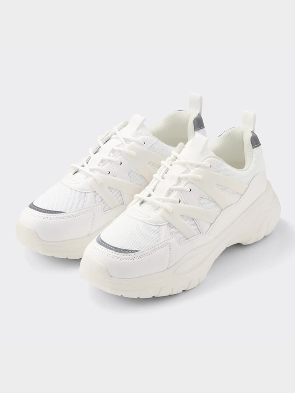 ボリュームソールメッシュスニーカー