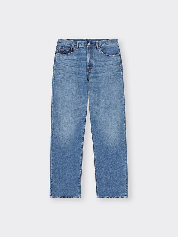 ストレートジーンズ+EC(丈長め83.0cm)