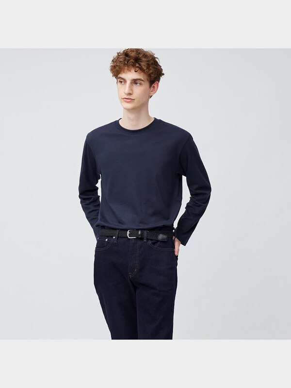 ストレッチスリムジーンズ+EC(丈長め83.0cm)