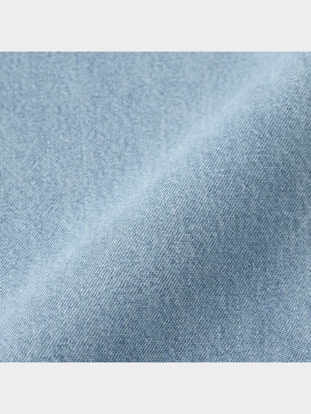 GU公式 | デニムバギースラックス(丈標準69.0～73.0cm)