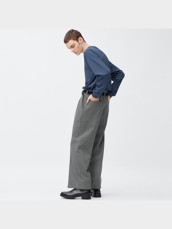 起毛バギースラックス(丈標準69.0～73.0cm)