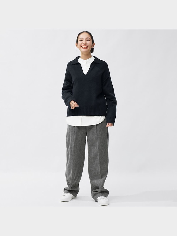 起毛バギースラックス(丈標準69.0～73.0cm)