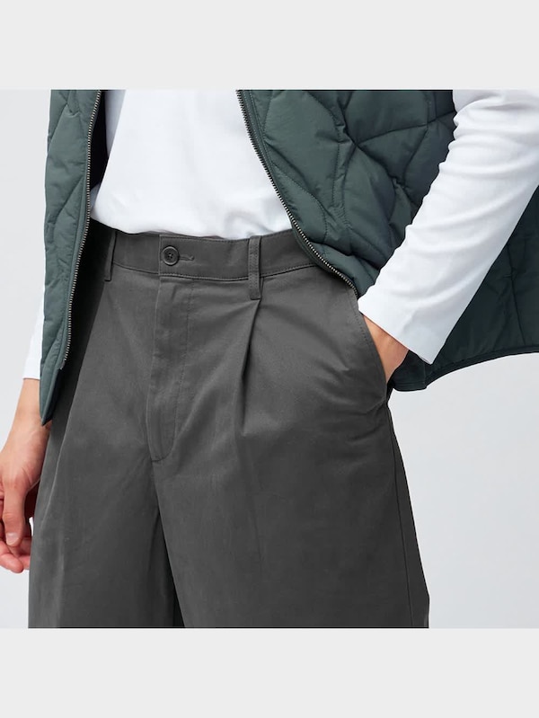 タックワイドパンツSW+E