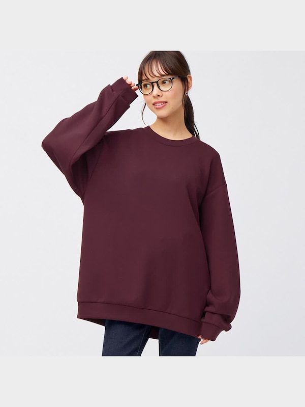 ダブルフェイスプルオーバー(長袖)