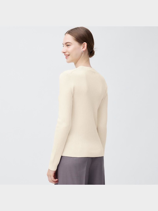 リブハイネックセーター(長袖)
