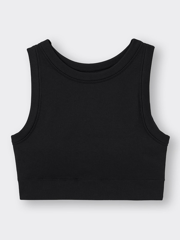 アクティブクロップドブラタンクトップGA+E