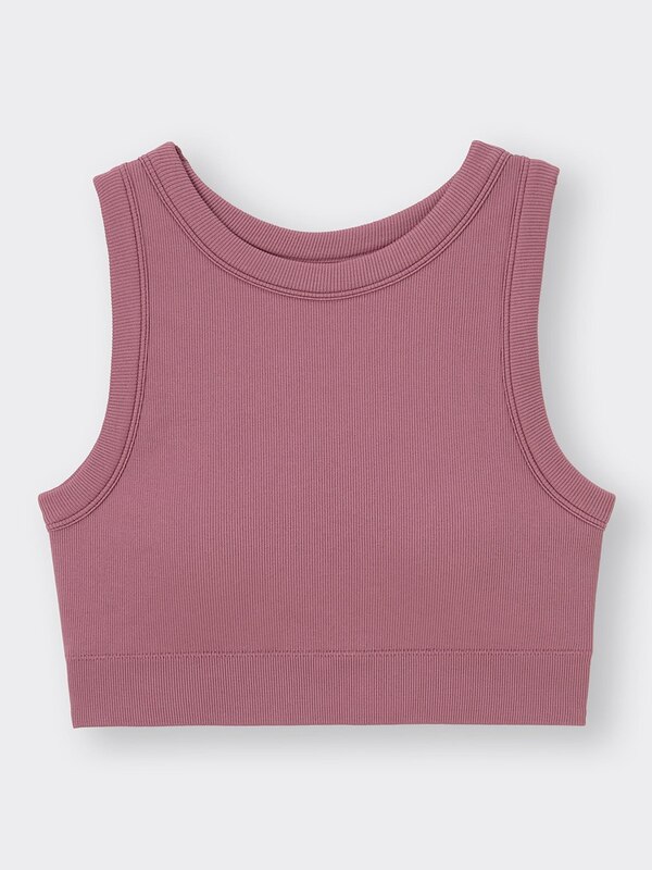 アクティブクロップドブラタンクトップGA+E