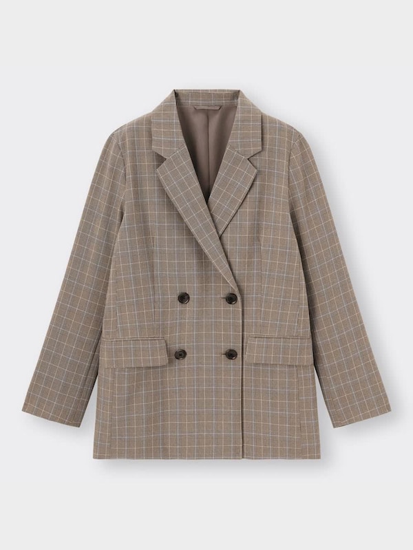ダブルブレストジャケット(チェック)Z+OS(米国仕様)