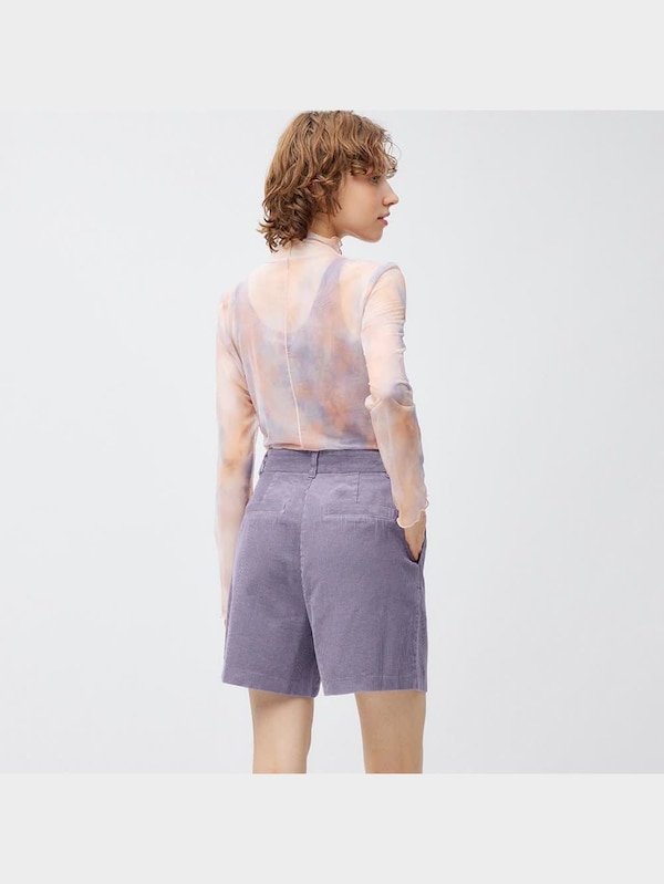 コーデュロイショートパンツ+E